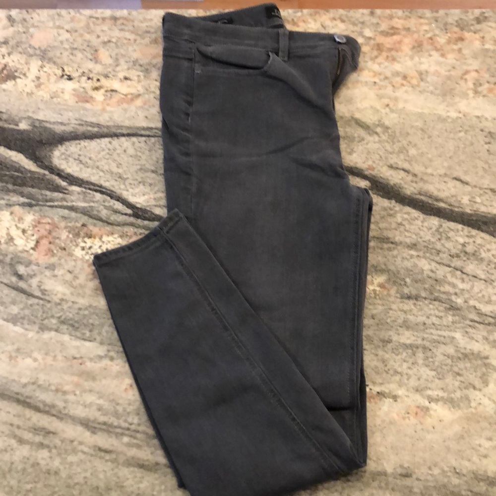 Talbots size 8 gray jeans
